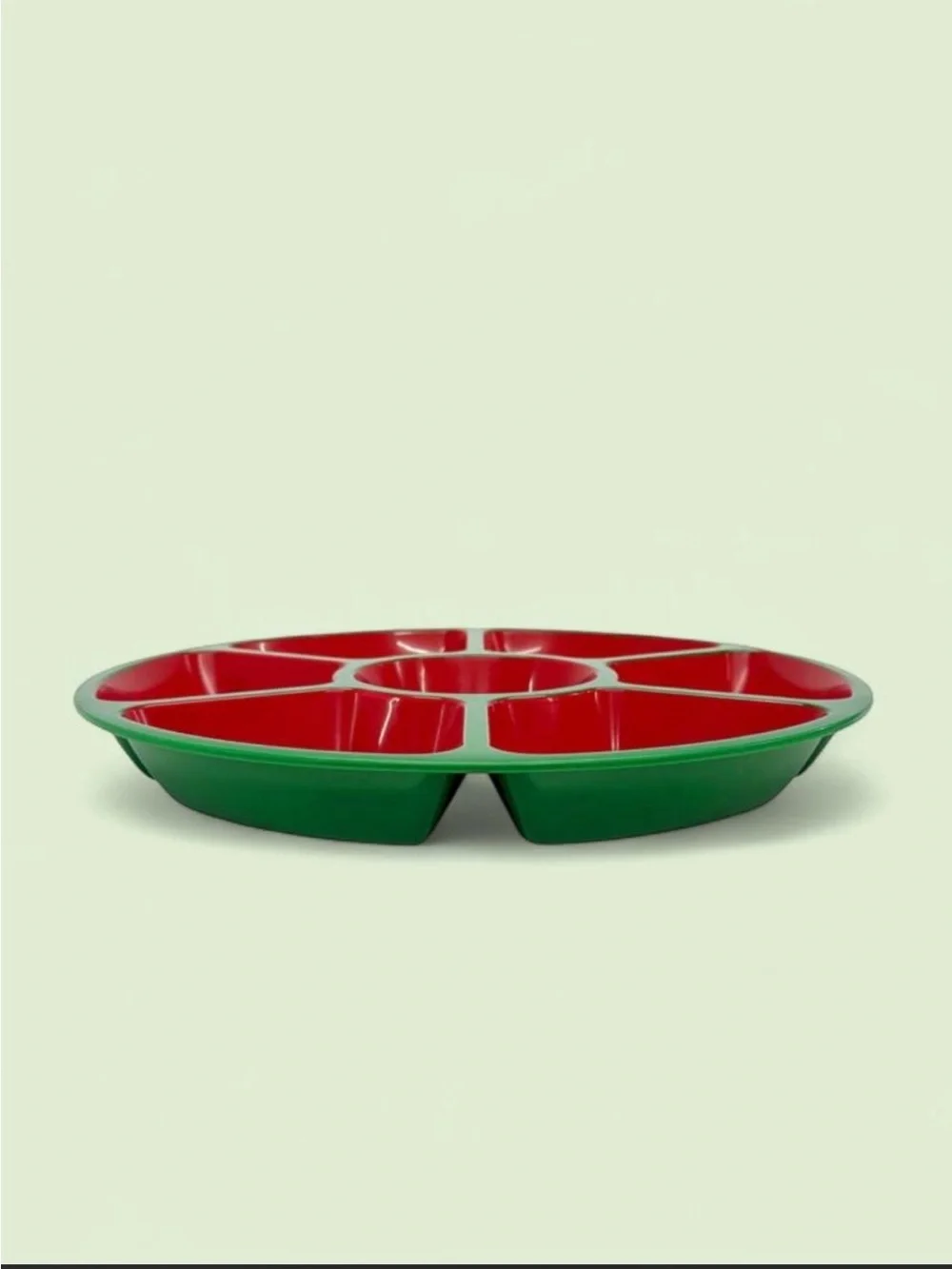 Watermelon-Themed 7-Section Party Snack Platter